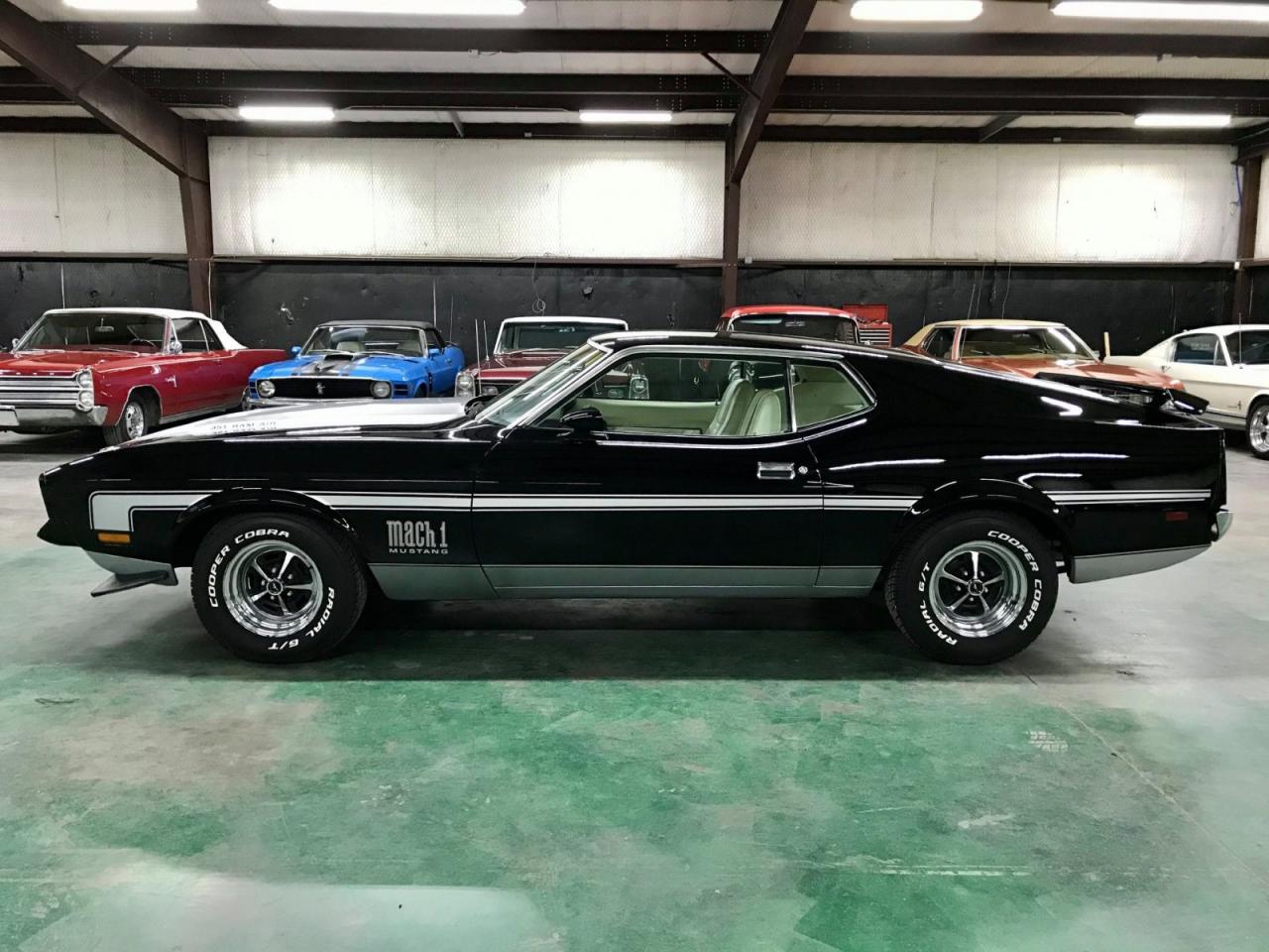 1972 Ford Mustang Mach 1 With 351-4V Cobra Jet Engine