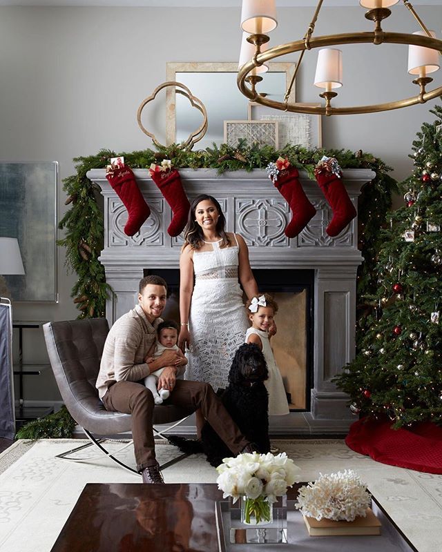 Pin for Later: Steph and Ayesha Curry Are Already the Best Couple of 2016 — Here's 17 Reasons They cr… | Family holiday photos, Ayesha curry, Christmas celebrations