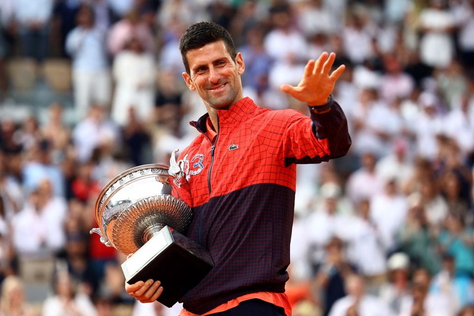 Novak Djokovic claims record-breaking 23rd grand slam title at French Open  after beating Casper Ruud | Independent.ie