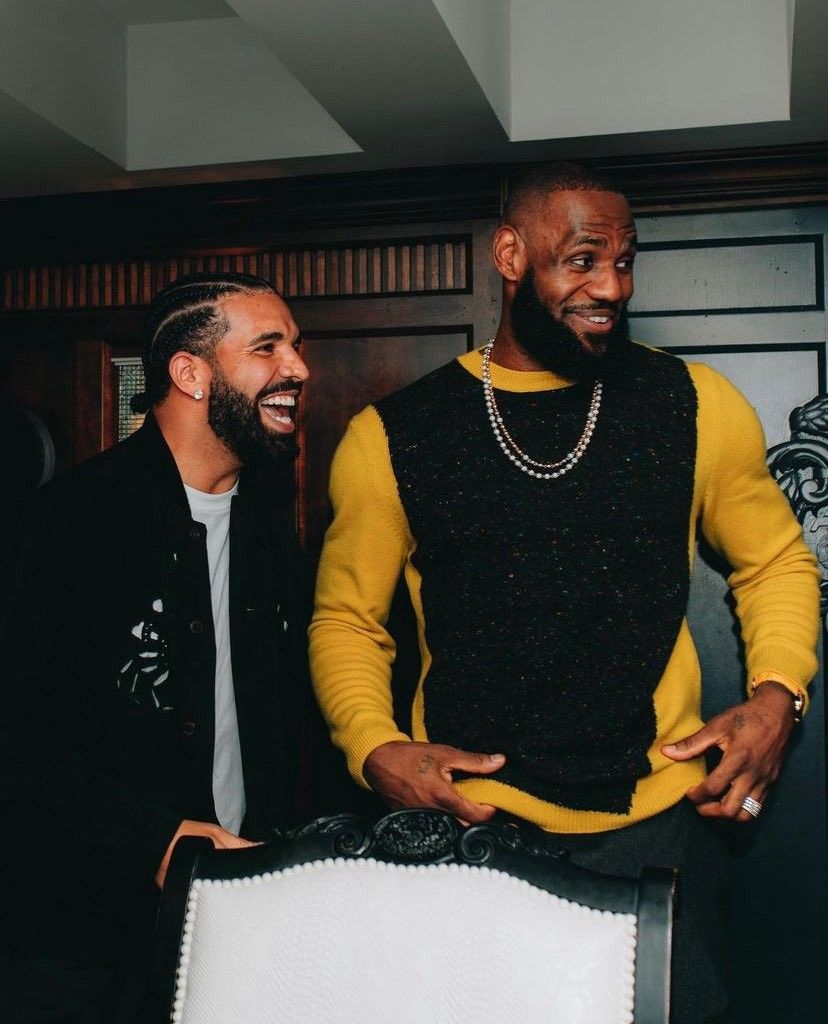 Drake and LeBron James | Aubrey drake, Drake photos, Lebron james