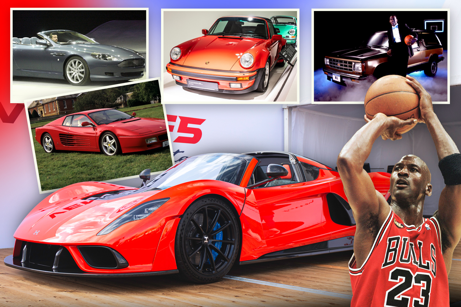 Inside Michael Jordan's car collection, including 'fastest convertible in world' and insane hypercar only 12 people own | The US Sun