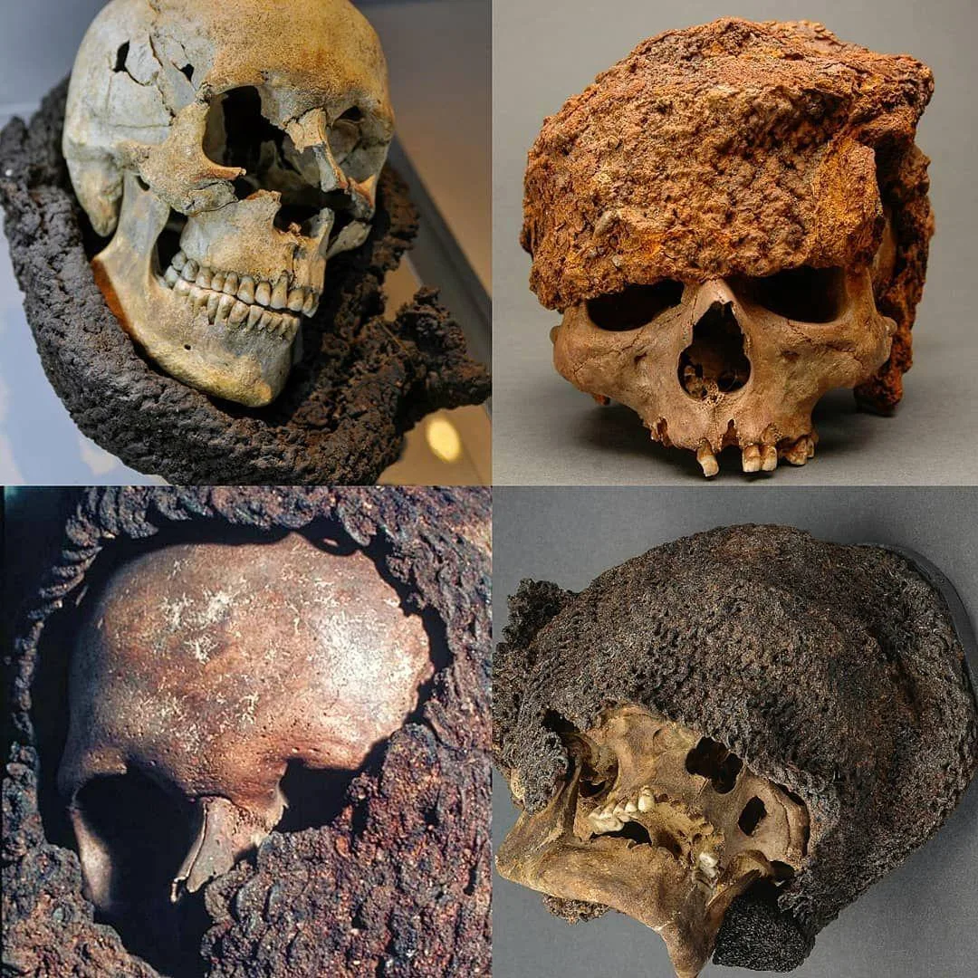 A mediaeval chainmail skull was discovered in a vast Swedish cemetery - BAP NEWS