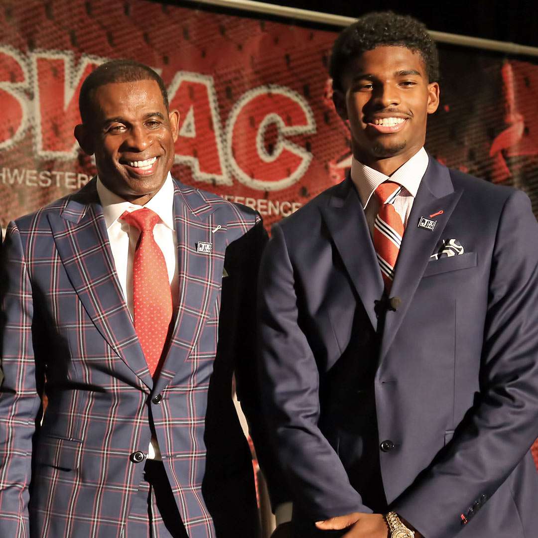 Shedeur Sanders on Dad Deion's Advice, Getting Signed by Beats