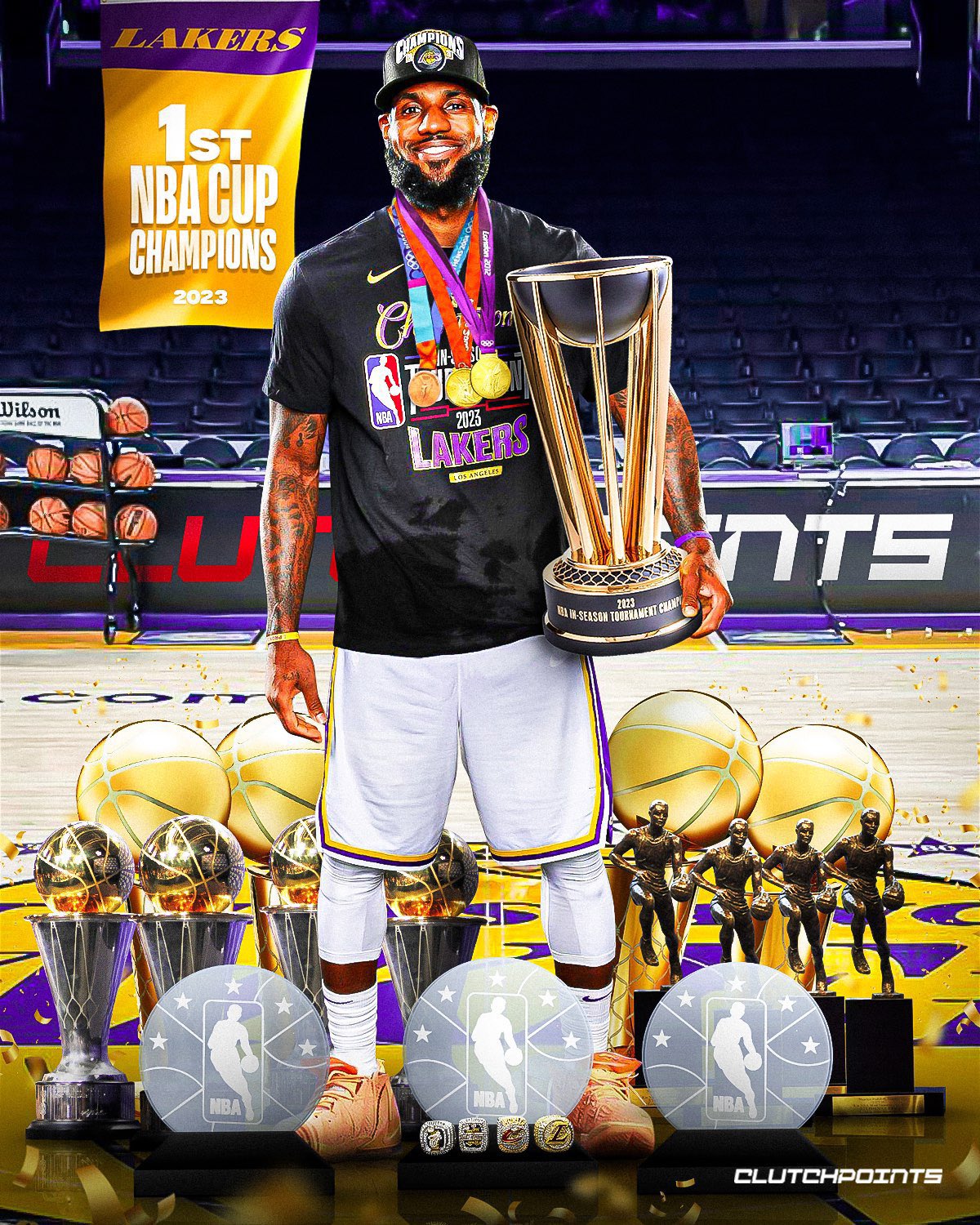 KING: As the Lakers win the championship, LeBron James is named MVP of the 2023 NBA In-Season Tournament