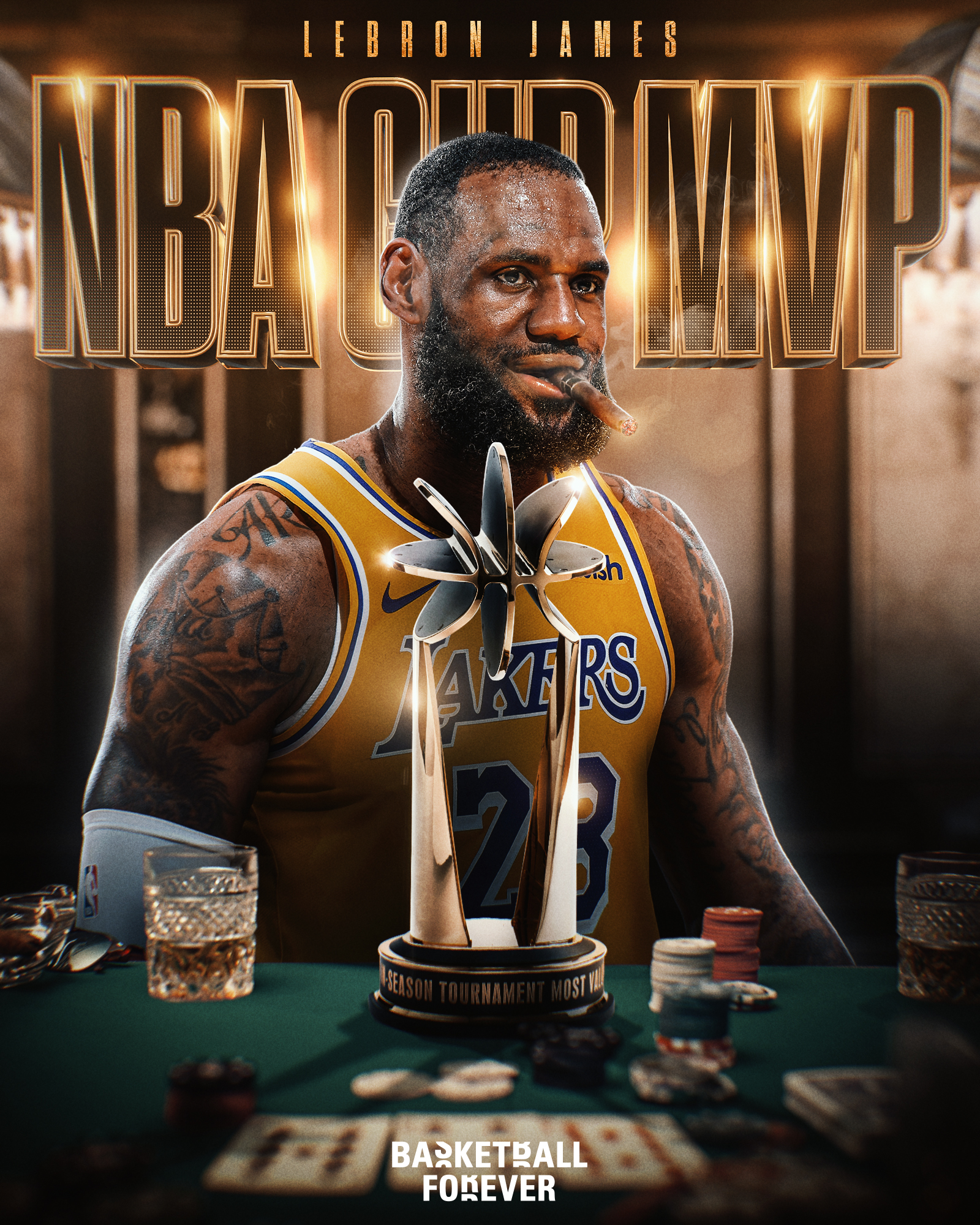 KING: As the Lakers win the championship, LeBron James is named MVP of the 2023 NBA In-Season Tournament