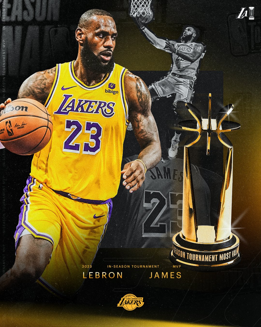 KING: As the Lakers win the championship, LeBron James is named MVP of the 2023 NBA In-Season Tournament