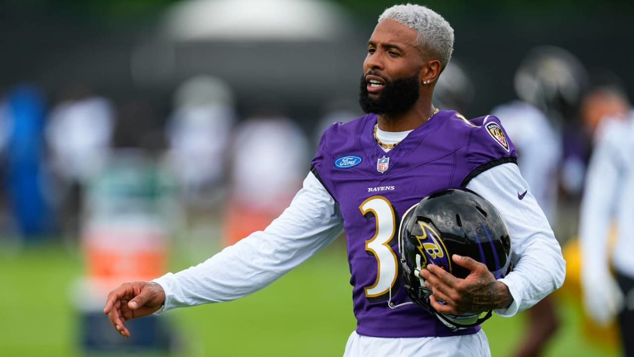 Odell Beckham arrives to Ravens camp with physique built for long season: 'I've been working hard'